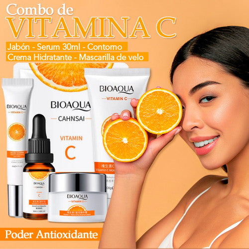 COMBO DE VITAMINA C BIOAQUA X5